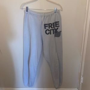 free city sweatpants